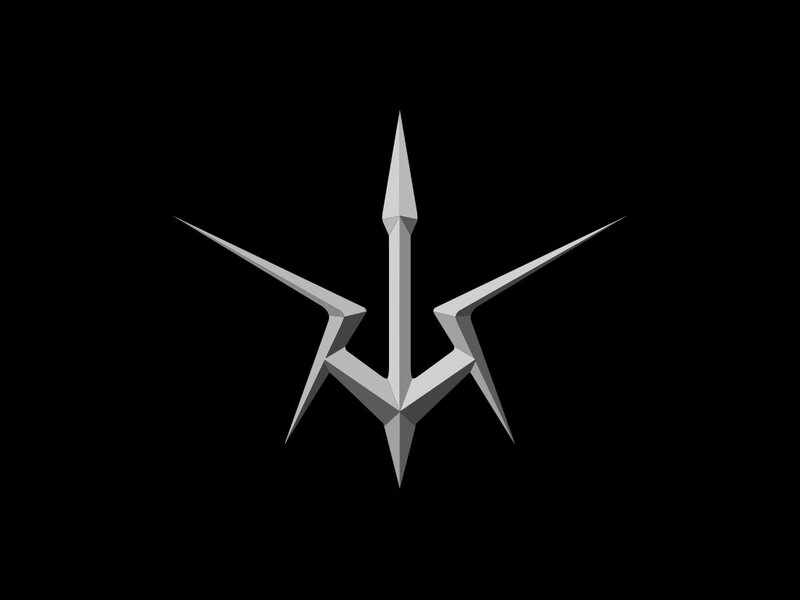 Silver Star-shaped Emblem