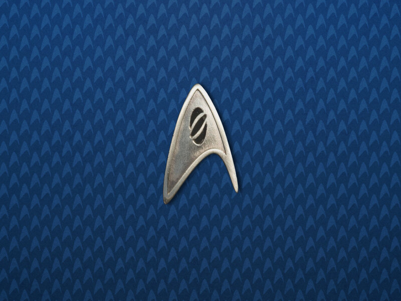 Silver Starfleet Insignia