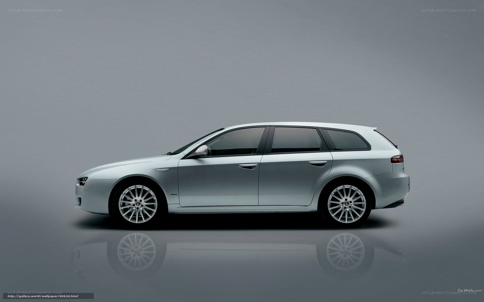 silver station wagon car