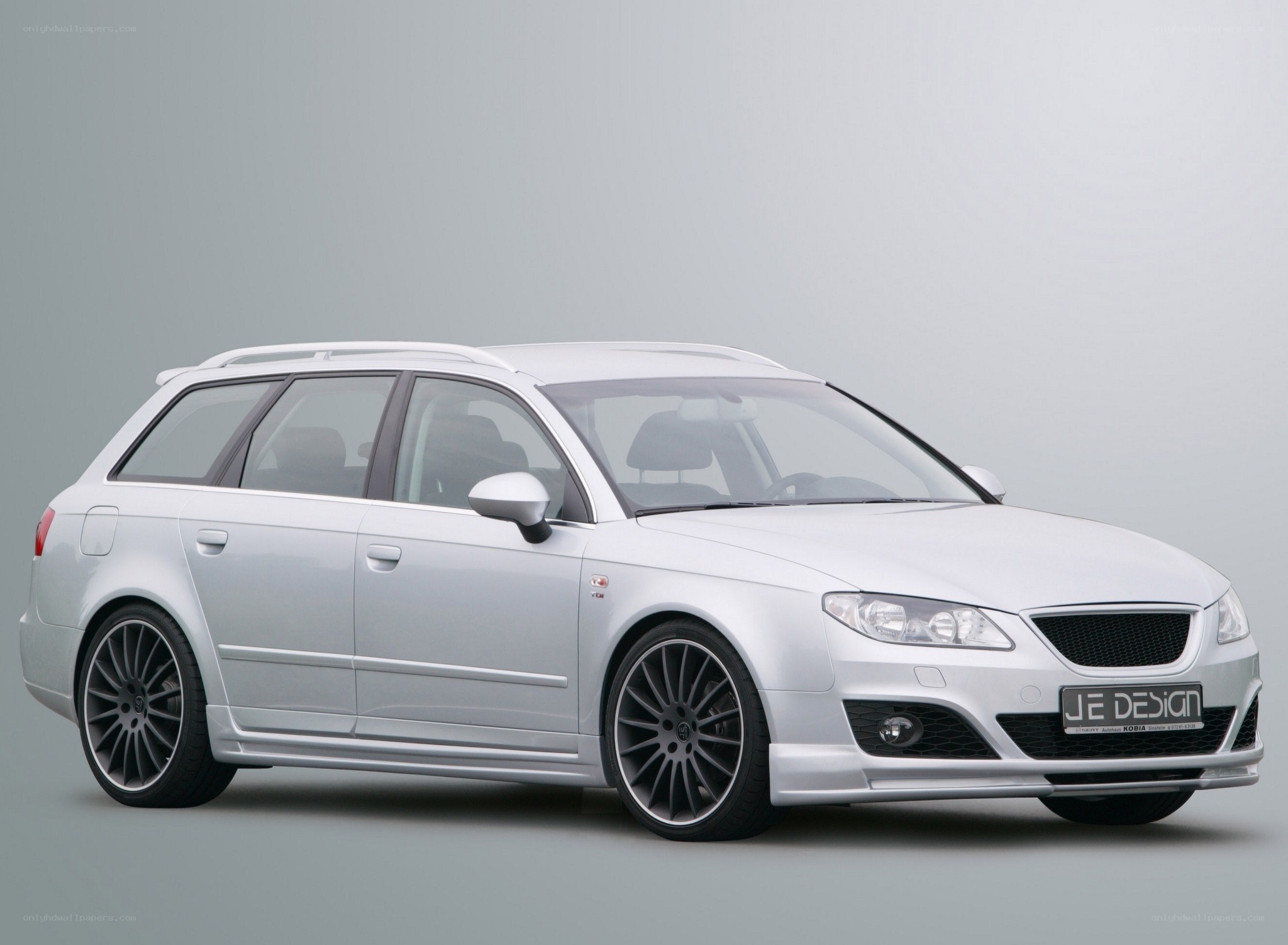 silver station wagon car