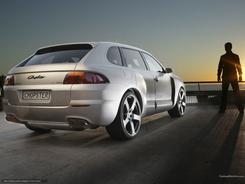 Silver Station Wagon — Dramatic, Sunset
