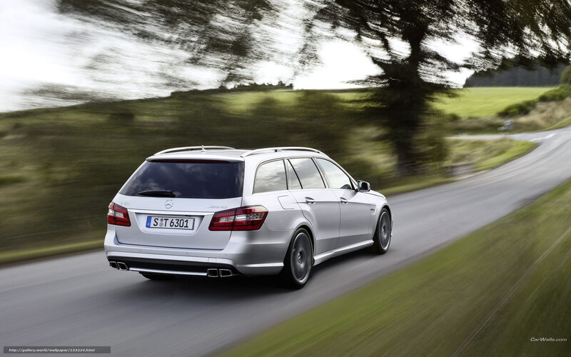 Silver Station Wagon — Dynamic, Afternoon, Photograph, Car, Road