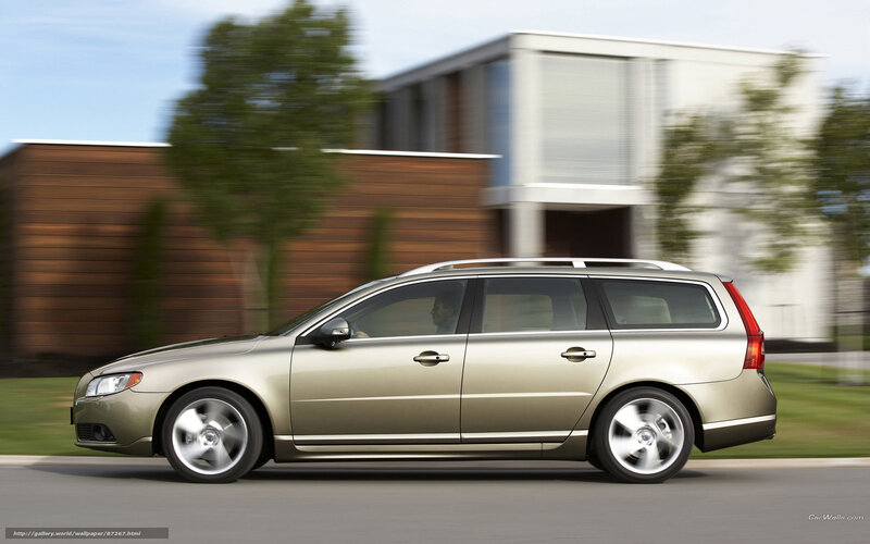 Silver Station Wagon — Dynamic, Afternoon, Photograph, Car
