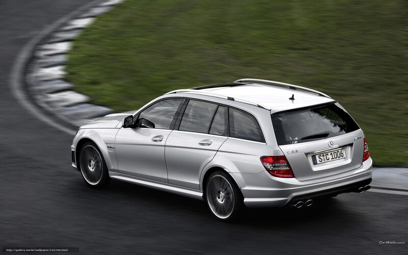 Silver Station Wagon — Dynamic, Photograph, Car