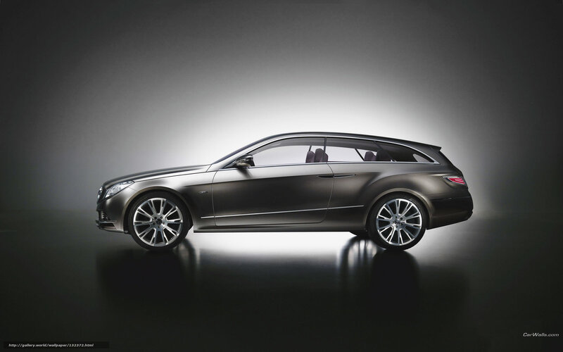 Silver Station Wagon — Gray, Dramatic, Photograph
