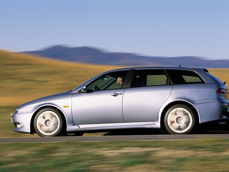 silver station wagon in motion