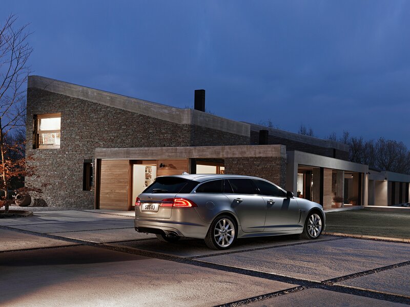 Silver Station Wagon — Serene, Night