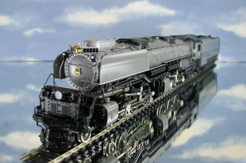 Silver Steam Locomotive