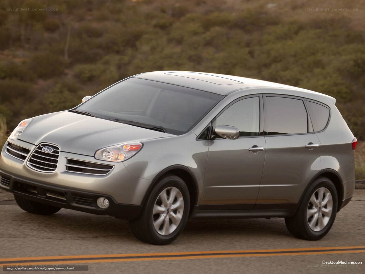 silver subaru forester