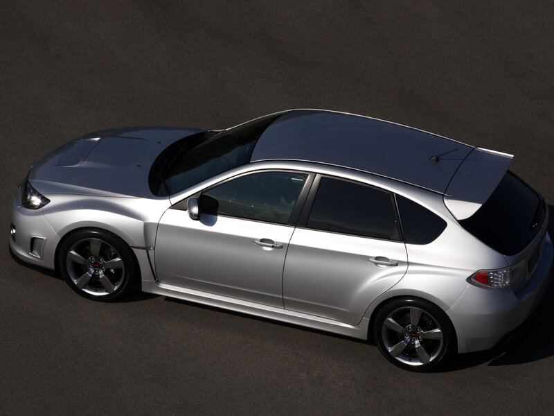 silver subaru hatchback