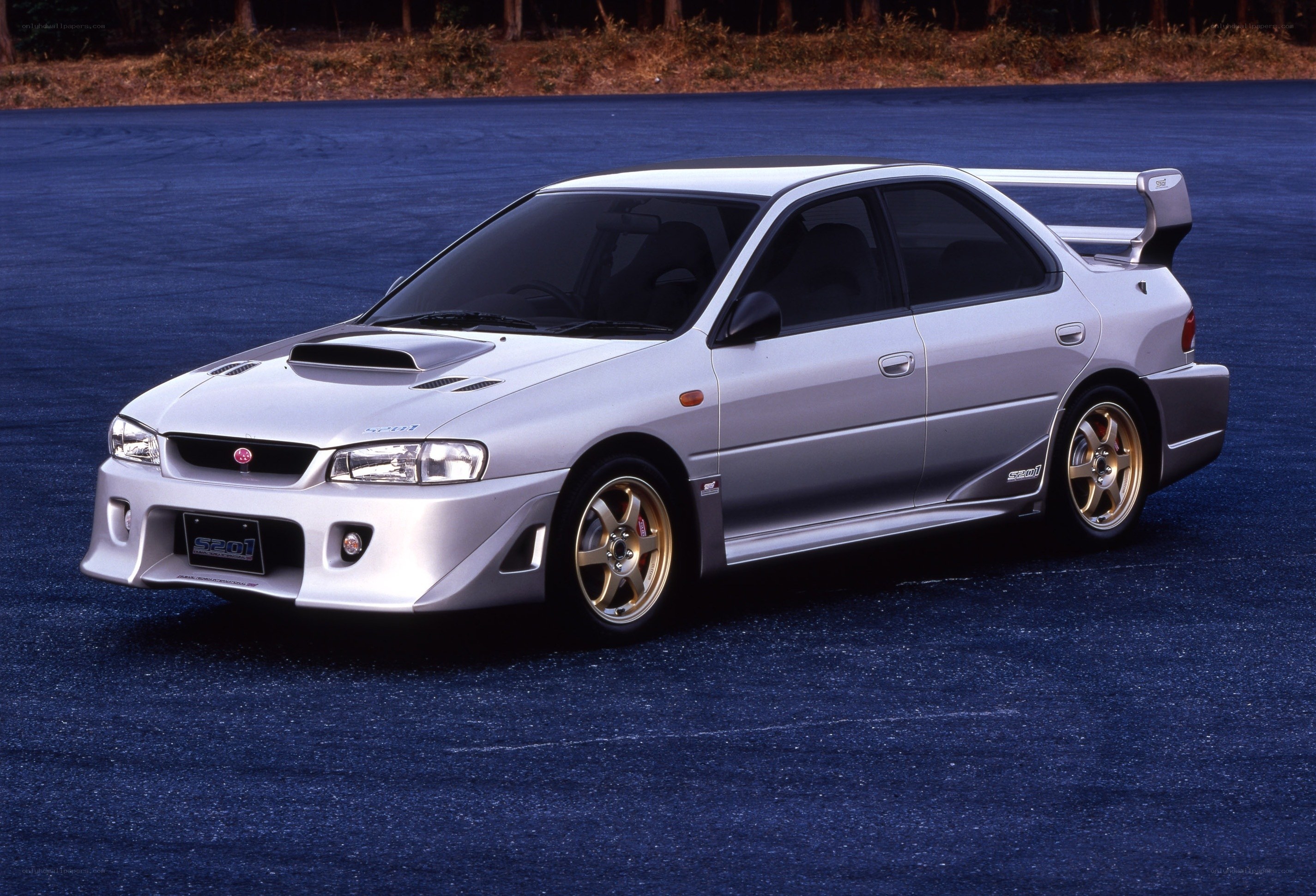 silver subaru impreza wrx