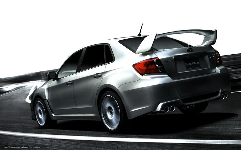 silver subaru on racetrack