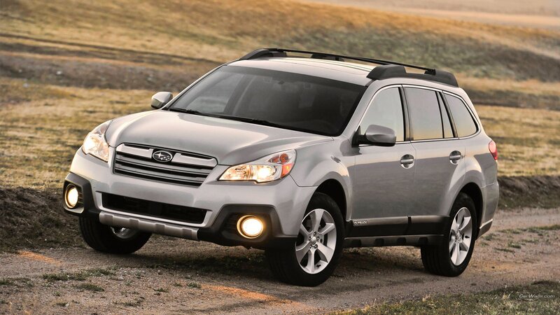 Silver Subaru Outback — Calm