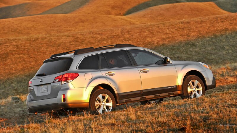 Silver Subaru Outback — Gold