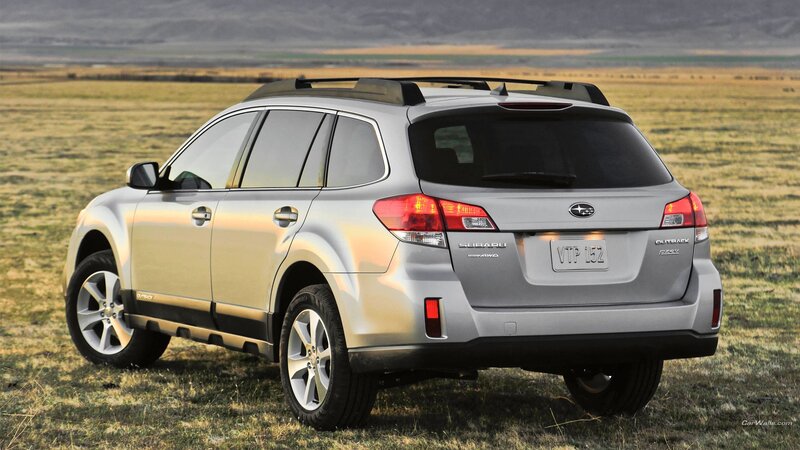 Silver Subaru Outback — Serene