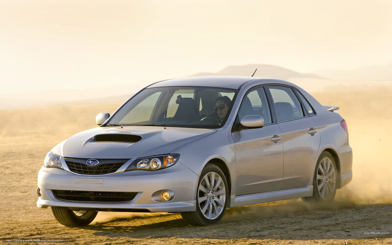 Silver Subaru Sedan — Dynamic