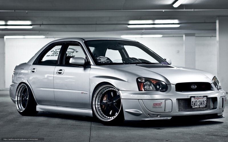 Silver Subaru Wrx — Dramatic