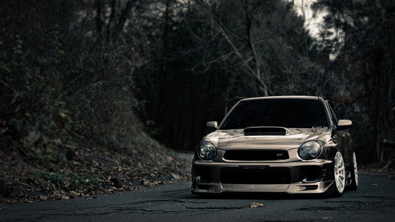 Silver Subaru Wrx — Gray
