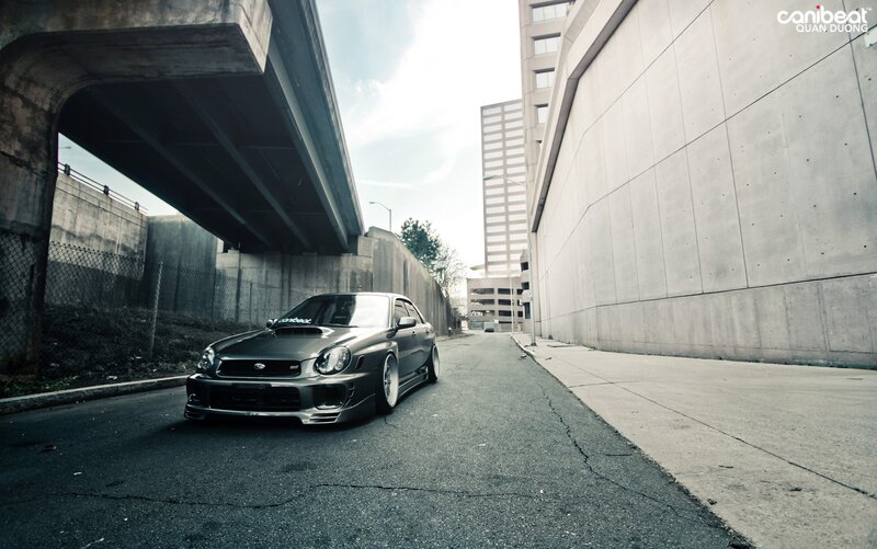 Silver Subaru Wrx — Gray, Urban
