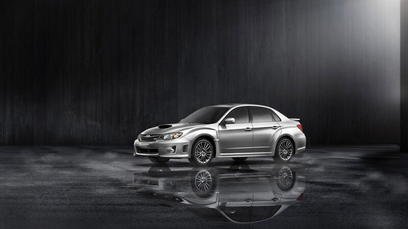 Silver Subaru WRX sedan