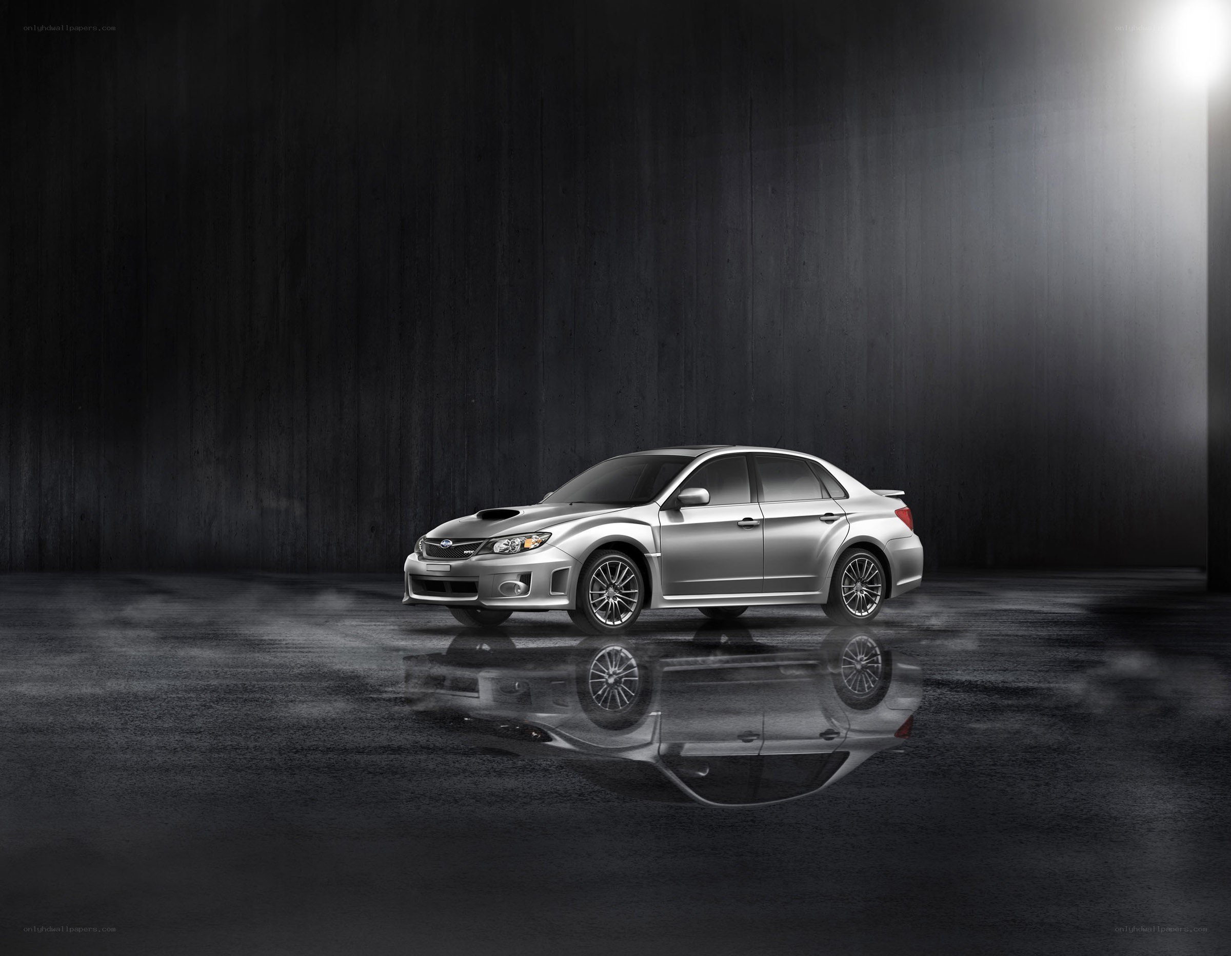 silver subaru wrx sedan