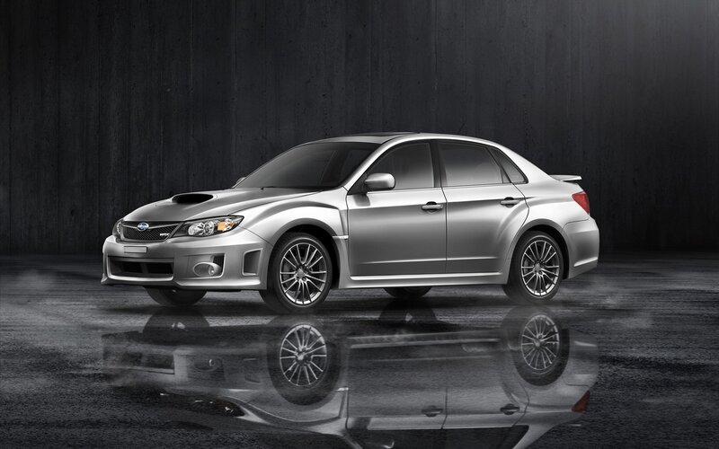Silver Subaru Wrx Sedan — Dramatic, Photograph, Car