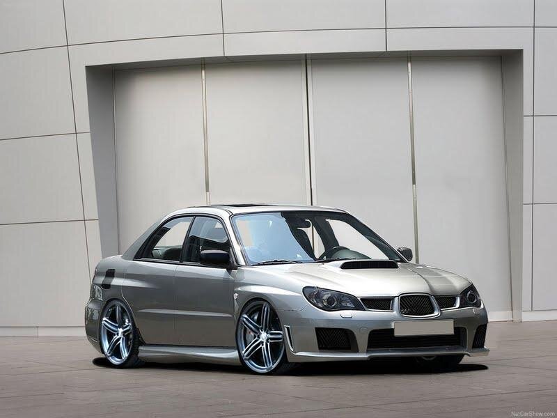 Silver Subaru Wrx Sedan — Neutral