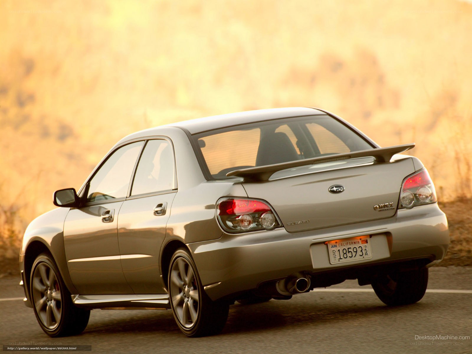 silver subaru wrx sedan
