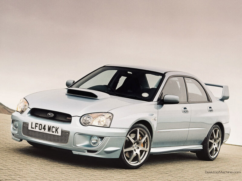 silver subaru wrx sti