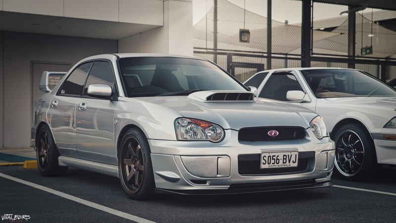 Silver Subaru Wrx Sti — Calm