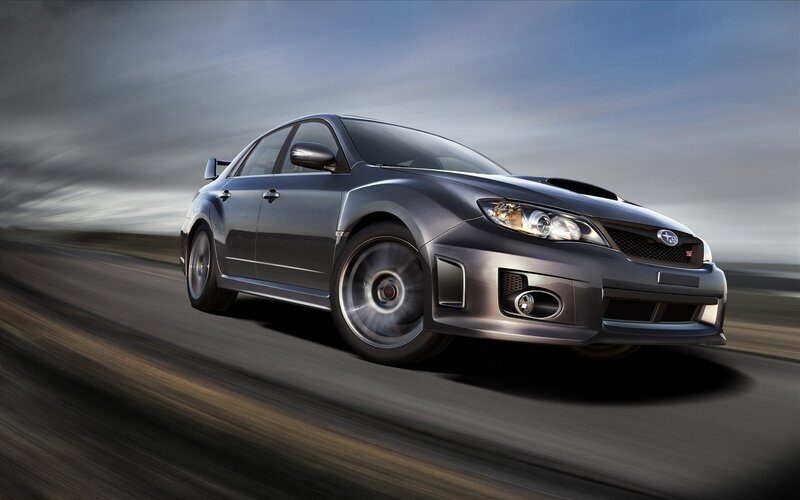 Silver Subaru Wrx Sti — Gray