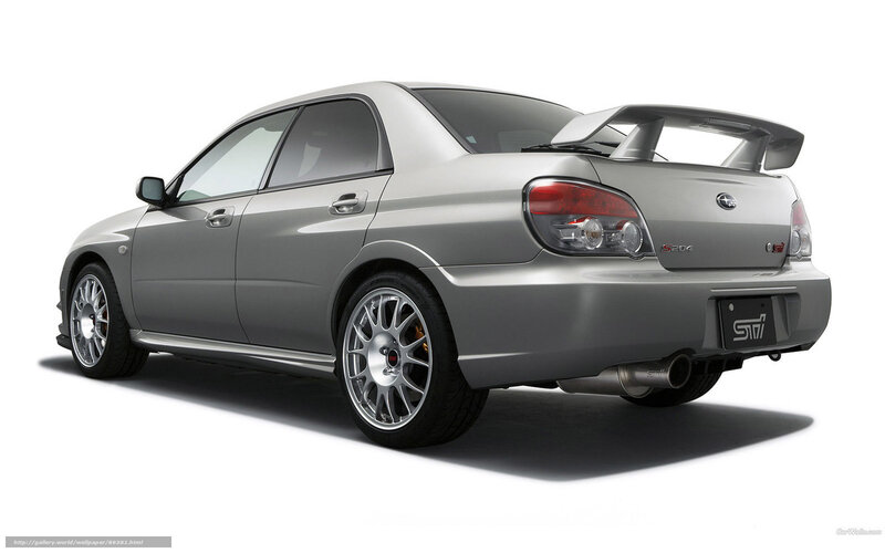Silver Subaru Wrx Sti — Neutral