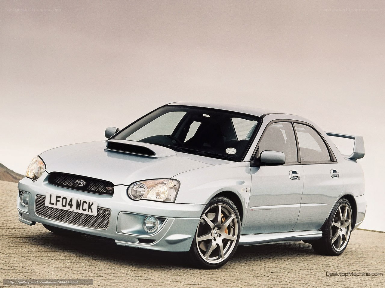 silver subaru wrx sti