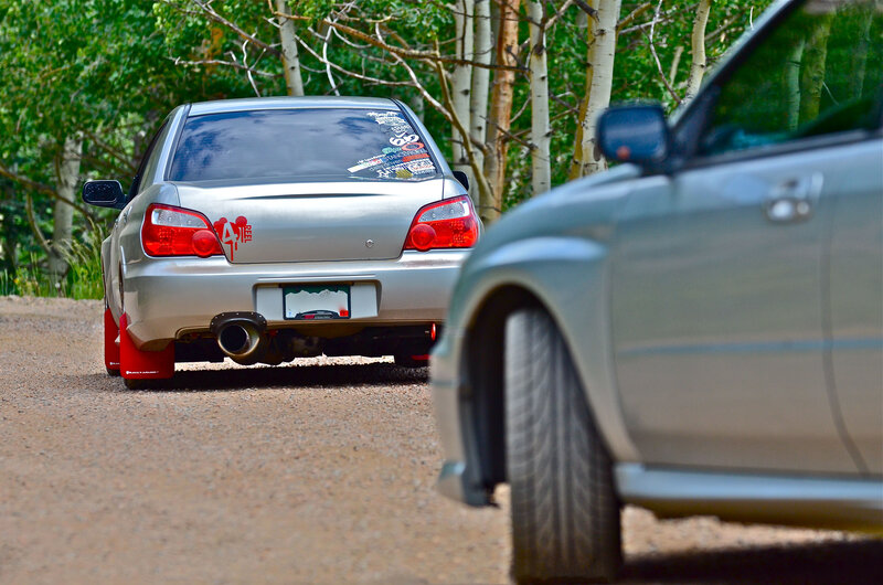 Silver Subaru Wrx