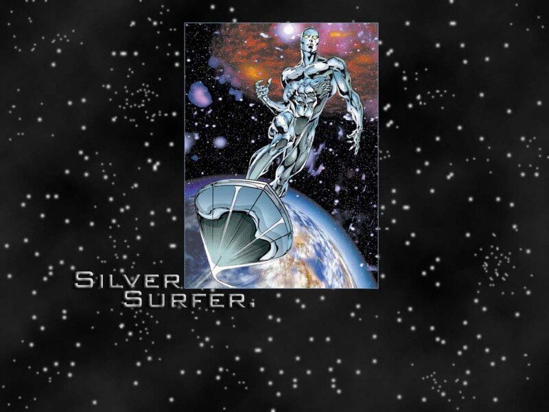 Silver Surfer character art