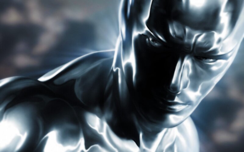 Silver Surfer close-up