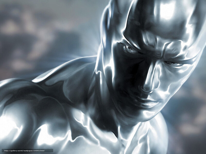 Silver Surfer close-up