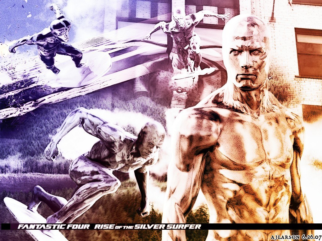 Silver Surfer collage