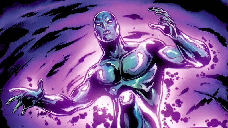 Silver Surfer in cosmic energy
