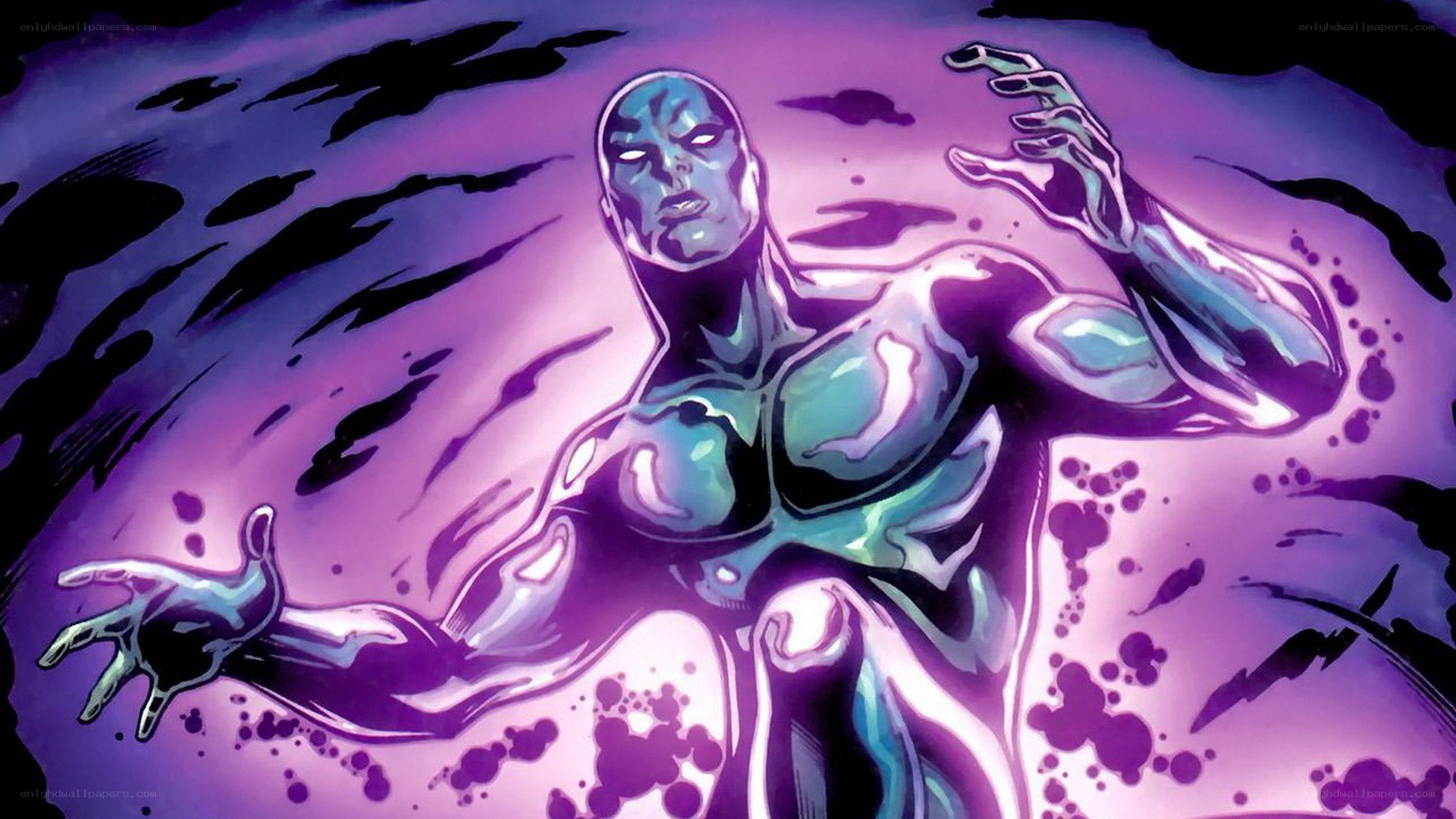 Silver Surfer in cosmic energy