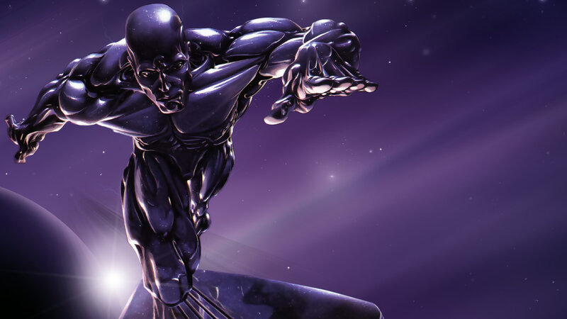 Silver Surfer in space