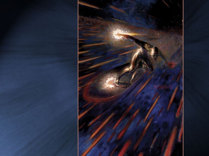 Silver Surfer in space