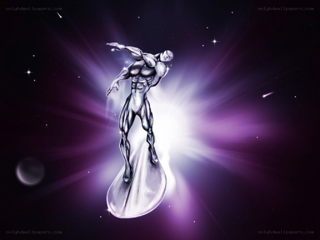 Silver Surfer in space