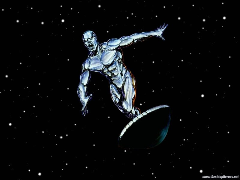 Silver Surfer in space