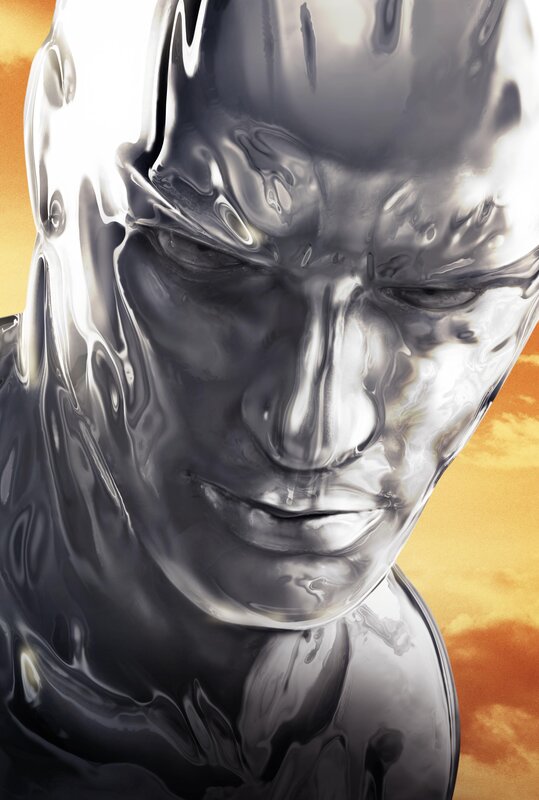 Silver Surfer portrait