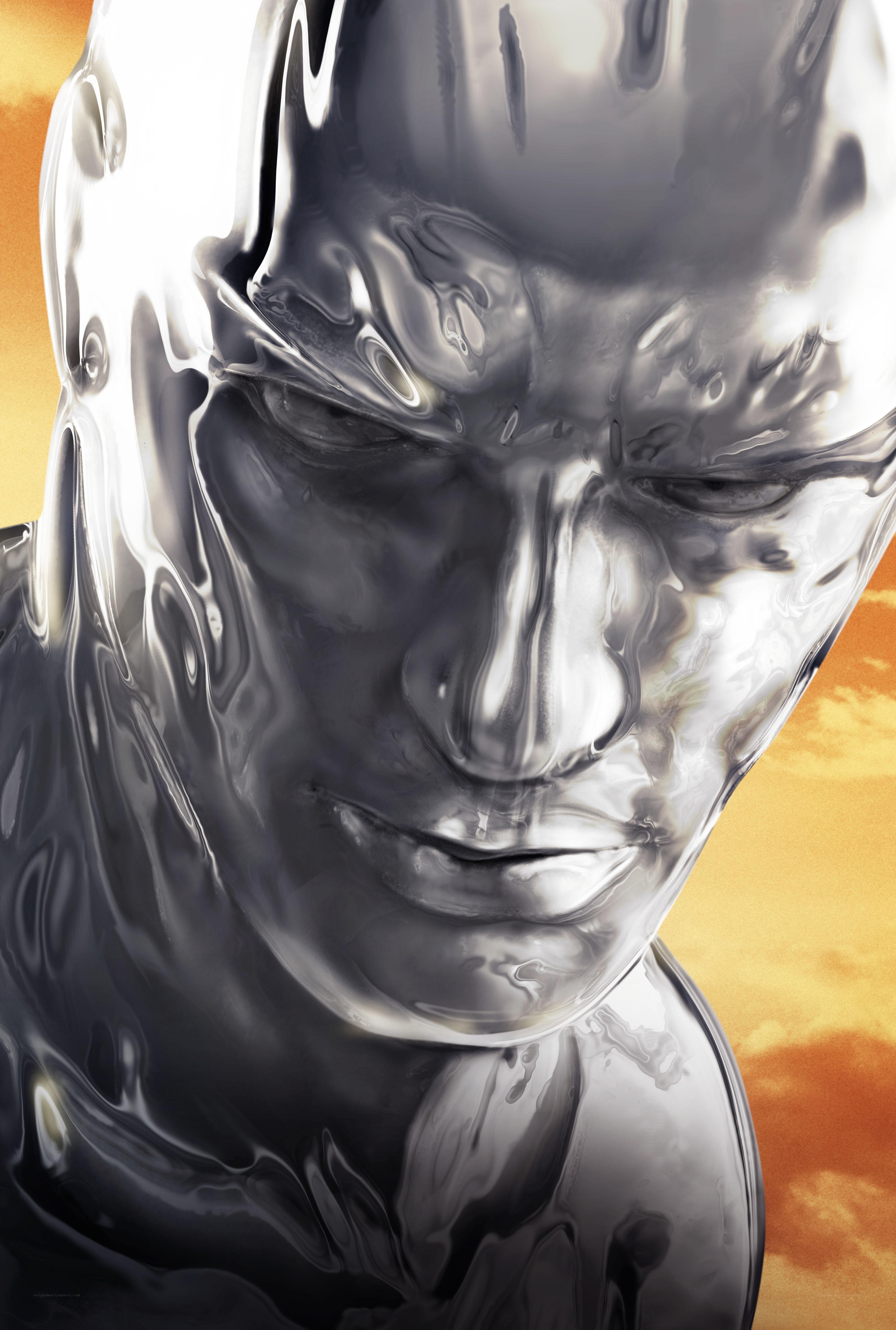 Silver Surfer portrait