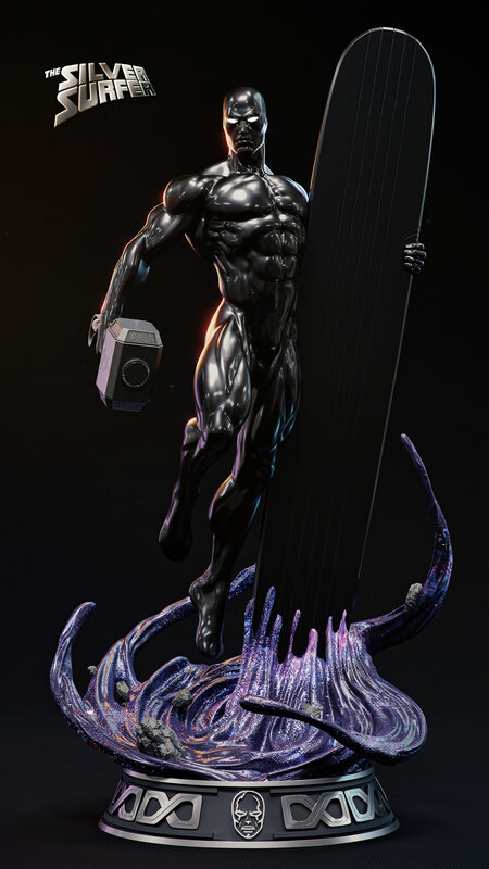 Silver Surfer Statue