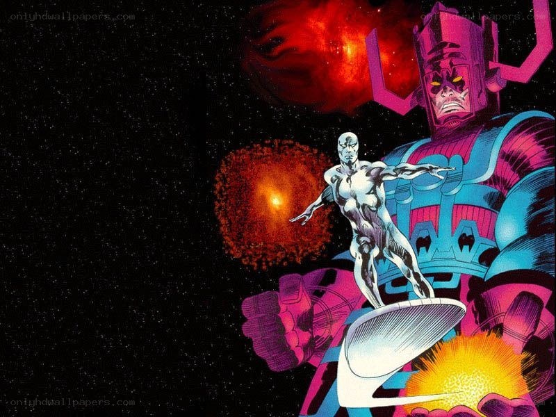 Silver Surfer vs Galactus