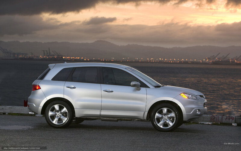 silver suv at sunset