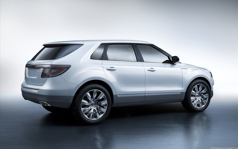 silver suv concept car